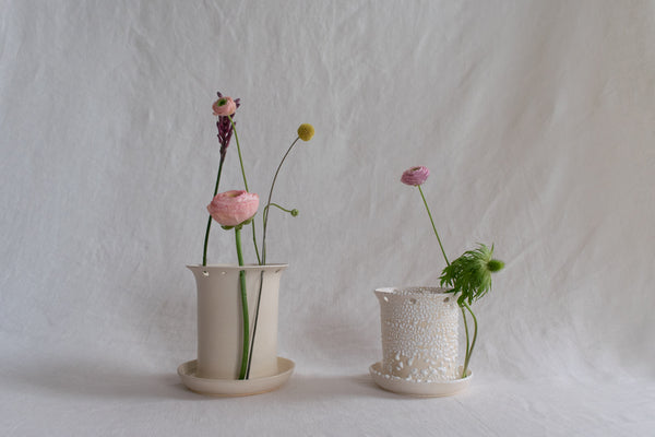 Stem Vase: Large Cobblestones