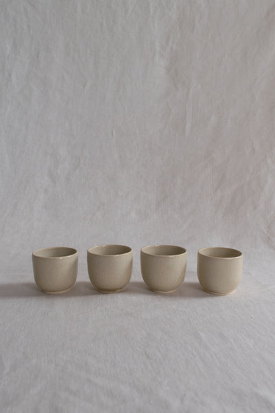 Drinking Cups: Beige