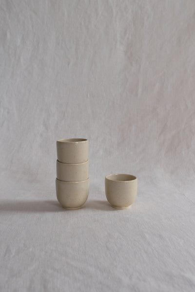 Drinking Cups: Beige