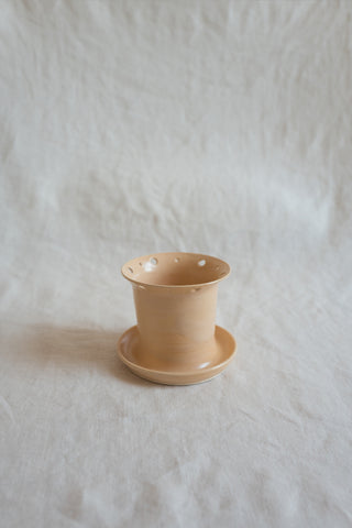 Stem Vase: Peach